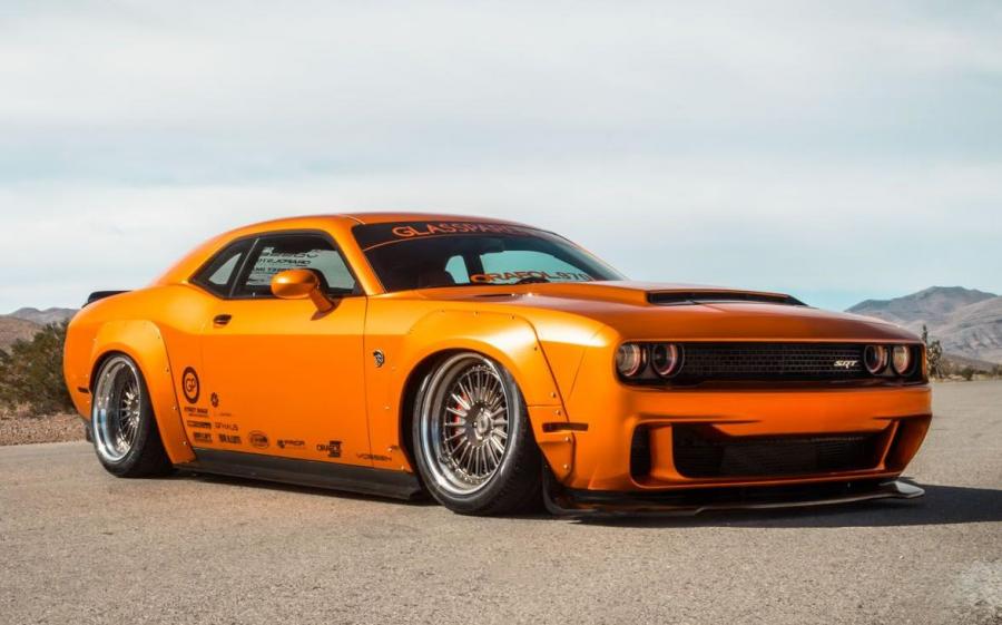 Dodge Challenger SRT by GlassParency on Vossen Wheels (ERA-3) '2019